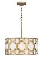 Hinkley Carter 5-Light Chandelier In Burnished Gold