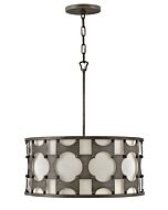 Hinkley Carter 5-Light Chandelier In Weathered Bronze