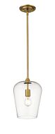 Z-Lite Joliet 1-Light Pendant Light In Olde Brass