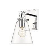 Z Lite Harper 1 Light Wall Sconce In Chrome