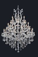 Maria Theresa 28-Light 2Chandelier in Chrome