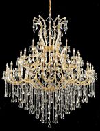 Maria Theresa 49-Light 4Chandelier in Gold