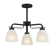 Minka Lavery Kaitlen 3 Light Ceiling Light in Coal