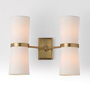 Inwood Four Light Wall Sconce in Antique Brass by Arteriors