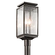 Kichler Manningham 3 Light 21 Inch Outdoor Post Lantern in Olde Bronze