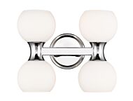 Artemis 8-Light Bathroom Vanity Light in Chrome