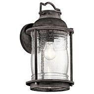 Kichler Ashland Bay 1 Light Large Outdoor Wall in Weathered Zinc