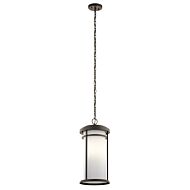 Kichler Toman 1 Light Outdoor Pendant in Olde Bronze