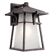 Beckett LED Outdoor Wall Mount in Weathered Zinc by Kichler