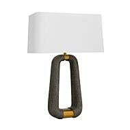 Gianni 1-Light Lamp in Graphite