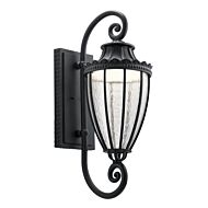 Kichler Wakefield 29.5 Inch Outdoor Wall Sconce in Textured Black