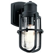 Kichler Suri 11.25 Inch Outdoor Wall Sconce in Textured Black