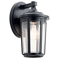 Fairfield One Light Outdoor Wall Mount in Black by Kichler