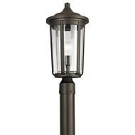 Kichler Fairfield Outdoor Post Mount 1 Light in Olde Bronze