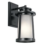 Kichler Harbor Bay 12.25 Inch Outdoor Wall Sconce in Black