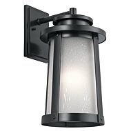 Kichler Harbor Bay Outdoor Wall 1 Light in Black