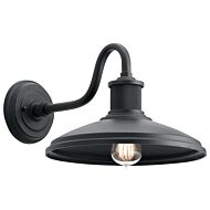 Kichler Allenbury Outdoor Wall Light in Textured Black