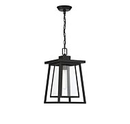 Savoy House Denver 1 Light Outdoor Hanging Lantern in Matte Black