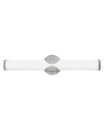 Femi Medium LED Bathroom Vanity Light in Brushed Nickel