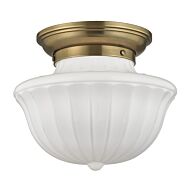 Hudson Valley Dutchess Ceiling Light in Aged Brass