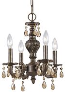 Paris Market 4-Light Mini Chandelier in Venetian Bronze