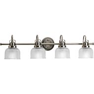 Archie 4-Light Bathroom Vanity Light Bracket in Antique Nickel