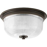 Archie 2-Light Flush Mount in Venetian Bronze