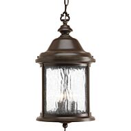 Ashmore 3-Light Hanging Lantern in Antique Bronze