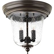 Ashmore 2-Light Close to Ceiling in Antique Bronze