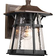 Derby 1-Light Wall Lantern in Espresso