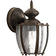 Roman Coach 1-Light Wall Lantern in Antique Bronze