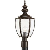 Roman Coach 1-Light Post Lantern in Antique Bronze