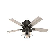 Hartland 3-Light 44" Ceiling Fan in Noble Bronze