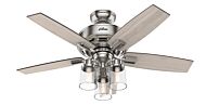 Bennett 3-Light 44" Ceiling Fan in Brushed Nickel