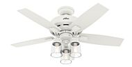 Bennett 3-Light 44" Ceiling Fan in Matte White