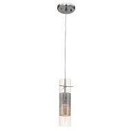 Spartan LED Pendant in Brushed Steel by Access