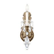 La Scala One Light Wall Sconce in Heirloom Gold by Schonbek