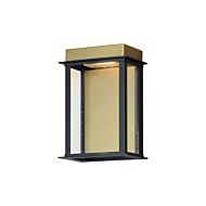 Rincon LED Outdoor Wall Sconce in Black   Gold by Maxim