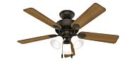 Swanson 3-Light 44" Ceiling Fan in New Bronze