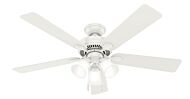 Swanson 3-Light 52" Ceiling Fan in Fresh White