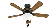 Swanson 2-Light 44" Ceiling Fan in New Bronze