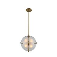 Sussex LED Pendant in Winter Brass by Kalco