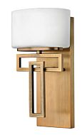 Hinkley Lanza 1-Light Bathroom Vanity Light In Brushed Bronze