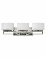 Hinkley Lanza 3-Light Bathroom Vanity Light In Antique Nickel