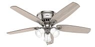 Builder 3-Light 52" Ceiling Fan in Brushed Nickel