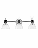 Hinkley Argo 3-Light Bathroom Vanity Light In Chrome