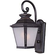 Maxim Knoxville 23.75 Inch LED Outdoor Frosted Seedy Wall Mount in Bronze