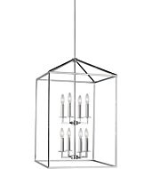 Sea Gull Perryton 8 Light Foyer Light in Chrome