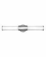 Hinkley Facet Bathroom Vanity Light In Polished Nickel