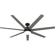 Phenomenon 2-Light 70" Ceiling Fan in Matte Black